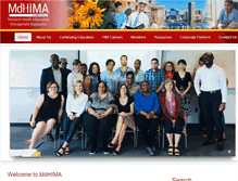 Tablet Screenshot of mdhima.org